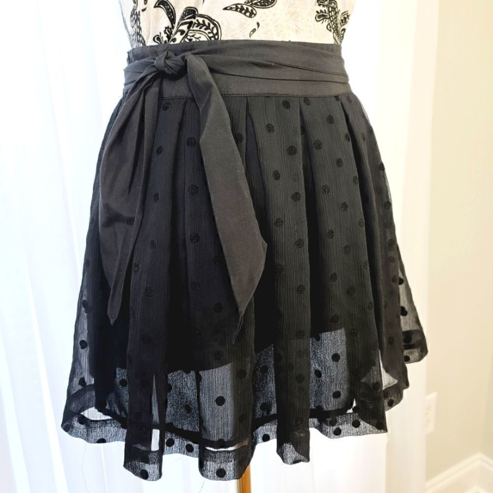American Eagle Polka Dot Flirty Skirt